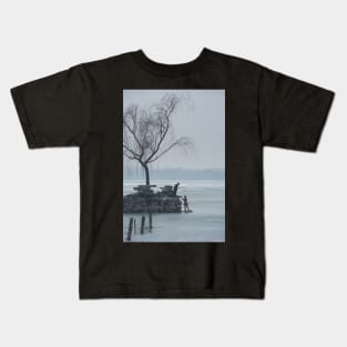 silhouette of love Kids T-Shirt